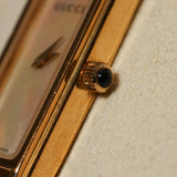 Gucci Mother of Pearl 1500L Ladies Watch 15mm