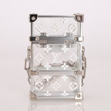 Limited Edition Louis Vuitton Monogram Transparent Plexiglass Trunk Crossbody