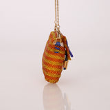 Fendi Beaded Floral Chain Micro Bag