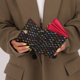 Limited Edition Louis Vuitton x Takashi Murakami 2012 Monogram Multicolor Sarah Wallet