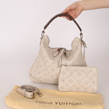 Louis Vuitton Monogram Mahina MM with Pouch