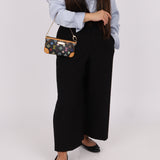 Limited Edition Louis Vuitton x Takashi Murakami Multicolor Noir Milla Pochette
