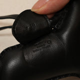 Hermès 2021 Noir Swift and Alligator Touch Rodeo Charm MM