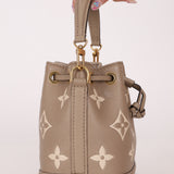 Louis Vuitton Monogram Leather Nano Noe