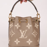 Louis Vuitton Monogram Leather Nano Noe