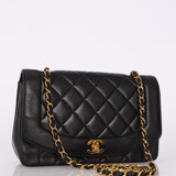 Chanel Lambskin Medium Diana Flap