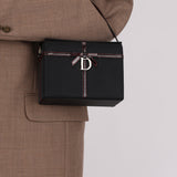 Dior 2002 Nylon Ribbon D-Clasp Vanity Bag