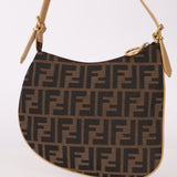 Fendi Zucca Oyster Shoulder Bag