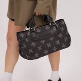 Celine Macadam Denim Boogie Bag
