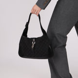Gucci Black Monogram Jackie