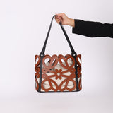 Loewe Anagram Cutout Large Tote