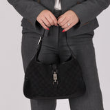 Gucci Black Monogram Jackie