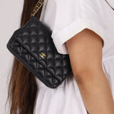 Chanel Lambskin Wallet on Chain