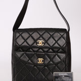 Ultra-Rare Chanel Lambskin Double Turnlock Shoulder Bag