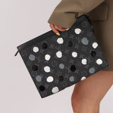 Limited Edition Louis Vuitton x Yayoi Kusama Voyage Monogram Eclipse Pochette MM