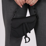 Dior 2019 Leather UltraMatte Mini Saddle Bag