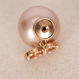 Dior Rose Pearl and Crystal Tribales Earrings