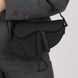 Dior 2019 Leather UltraMatte Mini Saddle Bag
