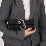 Hermès 2011 Noir Egee Clutch PHW