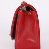 Chanel 1994 Lambskin Red Small Diana