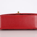 Chanel 1994 Lambskin Red Small Diana