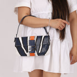 Fendi Sequin Zebra Stripe Baguette