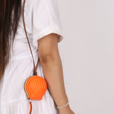 Loewe x Paula's Ibiza Orange Seashell Pouch