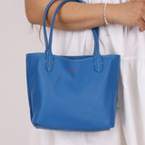 Goyard Anjou Sky Blue Mini Reversible Leather Tote