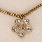 Chanel 2005 CC Camelia Crystal Necklace