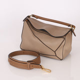 Loewe Leather Bicolor Medium Puzzle Bag