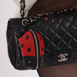 Gucci Guccissima Leather Ladybug Pouch