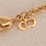 Dior Logo Crystal Necklace