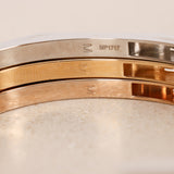 Fendi FF 3 Piece Bracelet Cuff Set