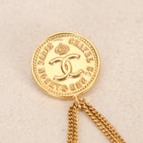 Chanel 2000s Classic Flap Brooch 24K GP