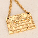 Chanel 2000s Classic Flap Brooch 24K GP