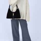 Gucci x Tom Ford Suede Medium Bardot