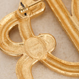 Dior Insignia Logo Brooch