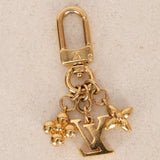 Louis Vuitton Monogram Crystal Flowers Micro Charm