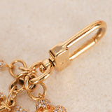 Louis Vuitton Monogram Crystal Flowers Micro Charm