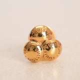 Louis Vuitton Triple Rivet Cufflinks
