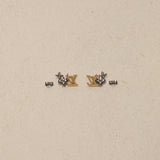 Louis Vuitton 2023 Dual Tone Crystal LV Gram Earrings
