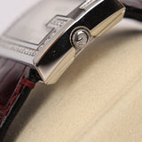 Gucci 100L Alligator Diamond Watch 30mm