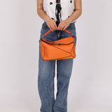 Loewe Clementine Calfksin Medium Puzzle