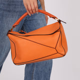 Loewe Clementine Calfksin Medium Puzzle