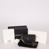 Chanel Caviar Coco Enamel Mini Rectangle Flap