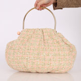 Chanel 2005 Tweed Knitting Bag