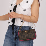 Fendi Zucca Chain Pochette