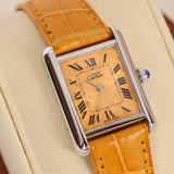 Cartier Limited Edition 925 Must de Tank Alligator Checkerboard Watch 26mm (Ref 2416)