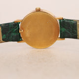 Tiffany & Co 18K Yellow Gold and Crocodile Atlas Watch 24mm