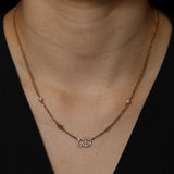 Dior Claire D Lune Pearl and Crystal Necklace